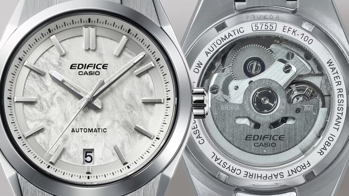 Montre CASIO EDIFICE Automatique Blanc EFK-100D-7AER