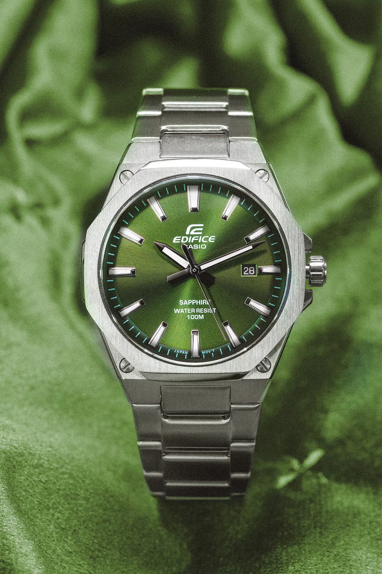 Montre CASIO EDIFICE Vert EFR-S108D-3AVUEF