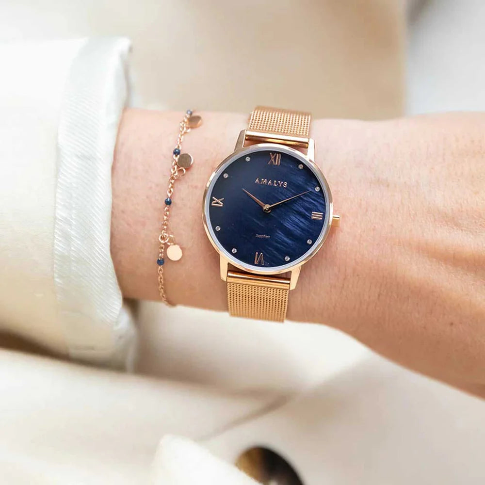 Coffret Montre et bijoux Femme AMALYS Flore