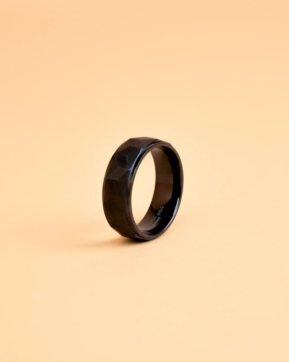Bague Gemini TIMOR Black Titane - Gemini - Bijouterie TAMARA