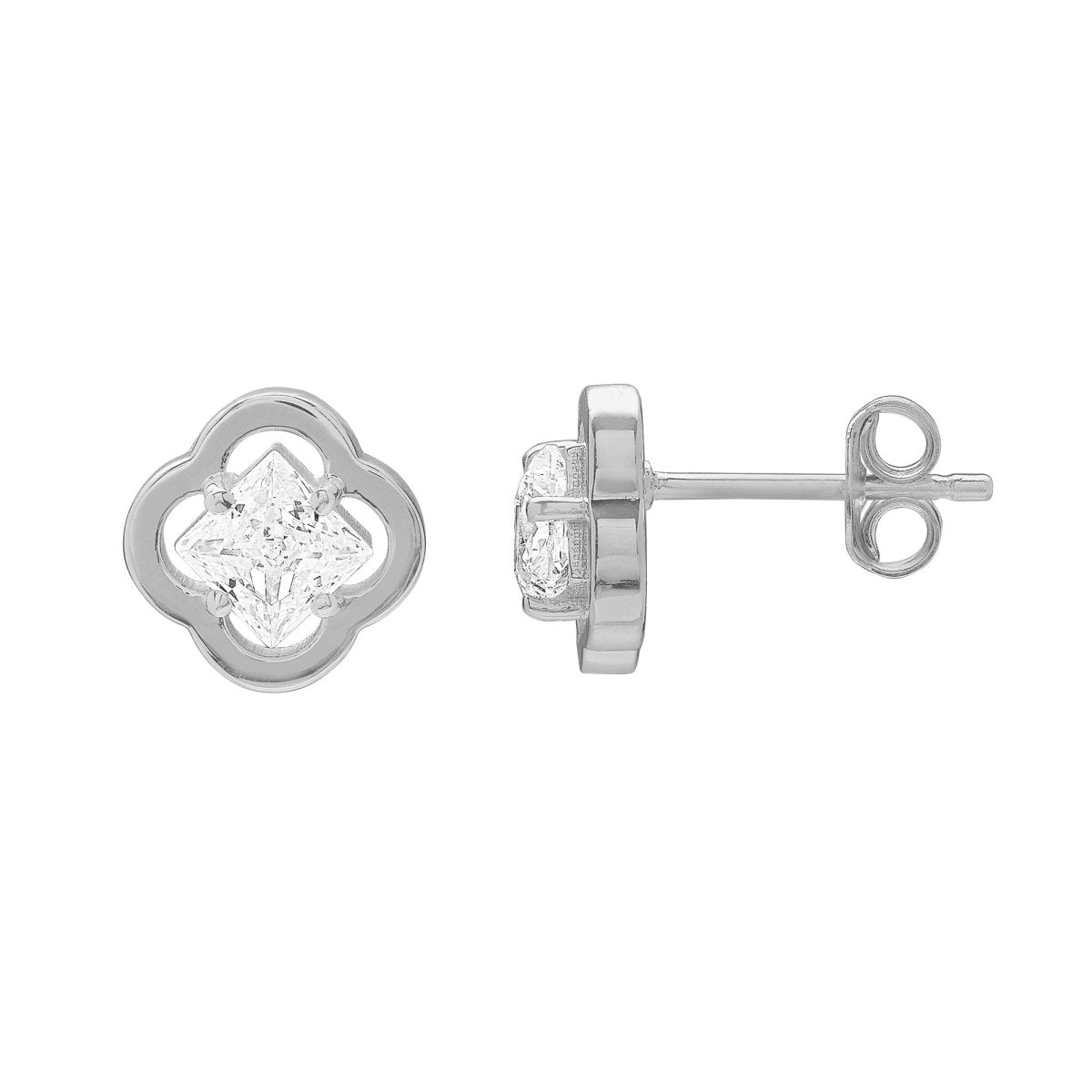 Boucles d’oreilles Charles Garnier Légende Argent oxyde - Bijouterie TAMARA
