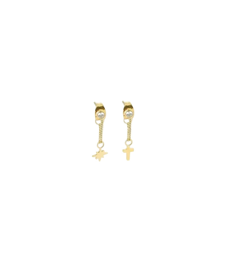 Boucles d'Oreilles ZAG Romane - BIJOUX - SEM12015-01WHT