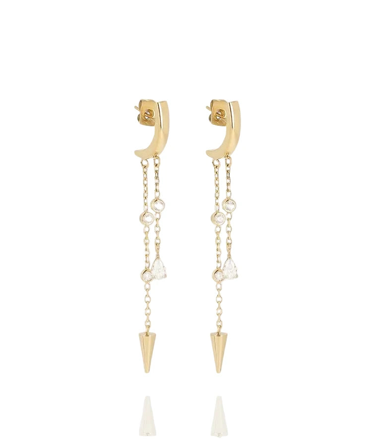 Boucles d’Oreilles ZAG Tahia - BIJOUX - SEL26898-01WHT