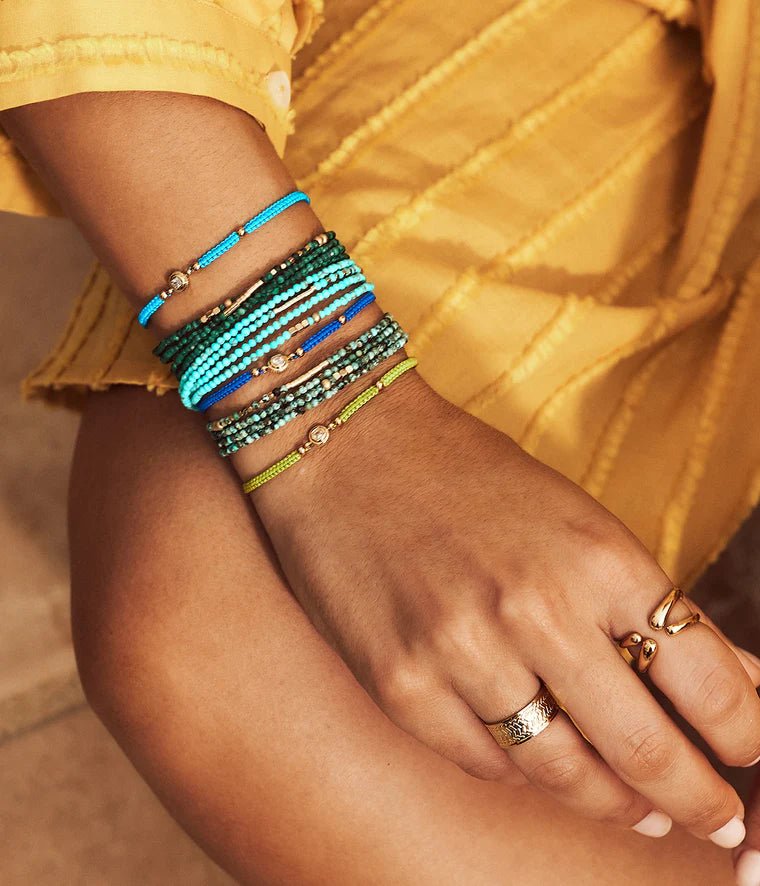 Bracelet ZAG Favela amazonite - BIJOUX - SBX6883-01AQU