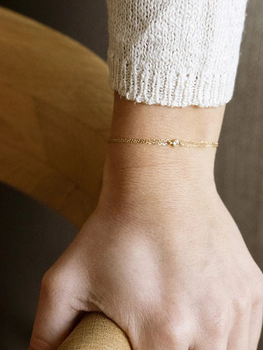 Bracelet ZAG Odile Acier - BIJOUX -SBS20120-00WHT