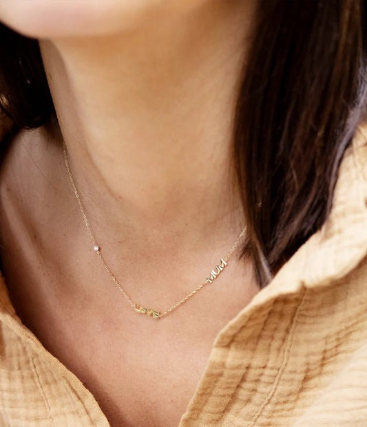 Collier ZAG Love Mum - BIJOUX - SNS5855-01WHT