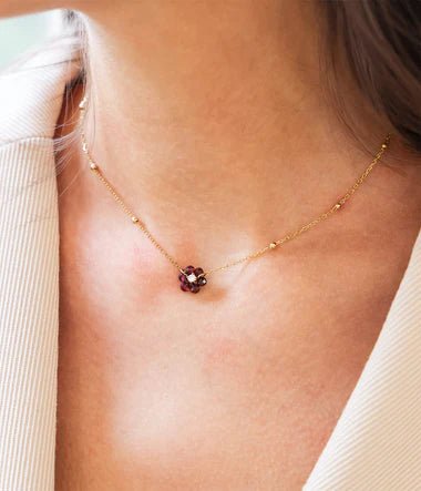 Collier ZAG Petalo tourmaline - BIJOUX - SNS25661-01PNK