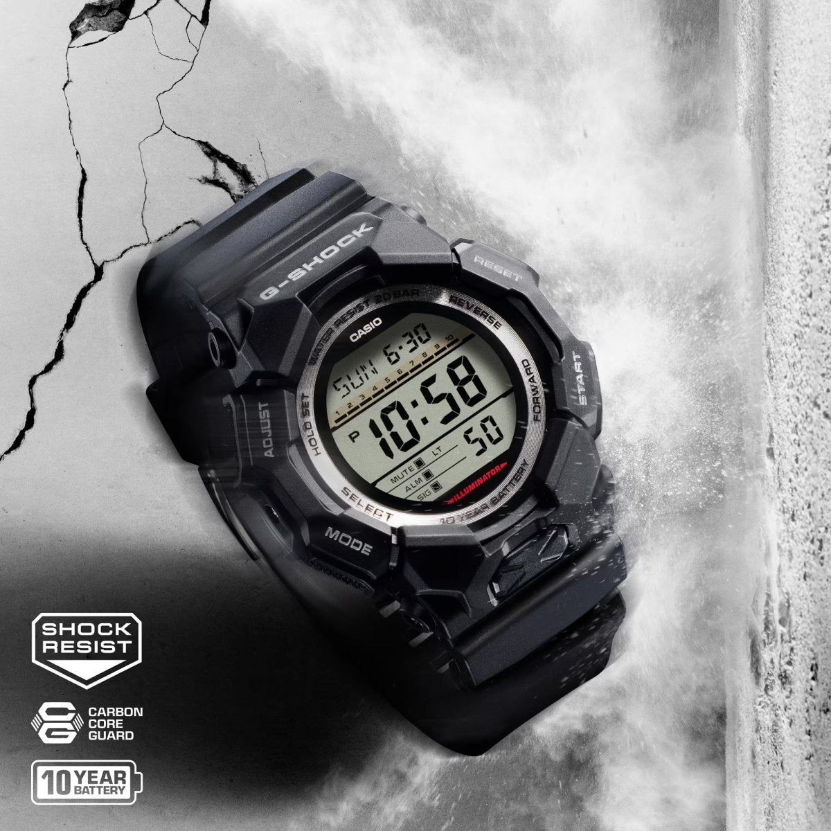 Montre CASIO G - SHOCK GD - 010 - 1ER - G - Shock - Bijouterie TAMARA