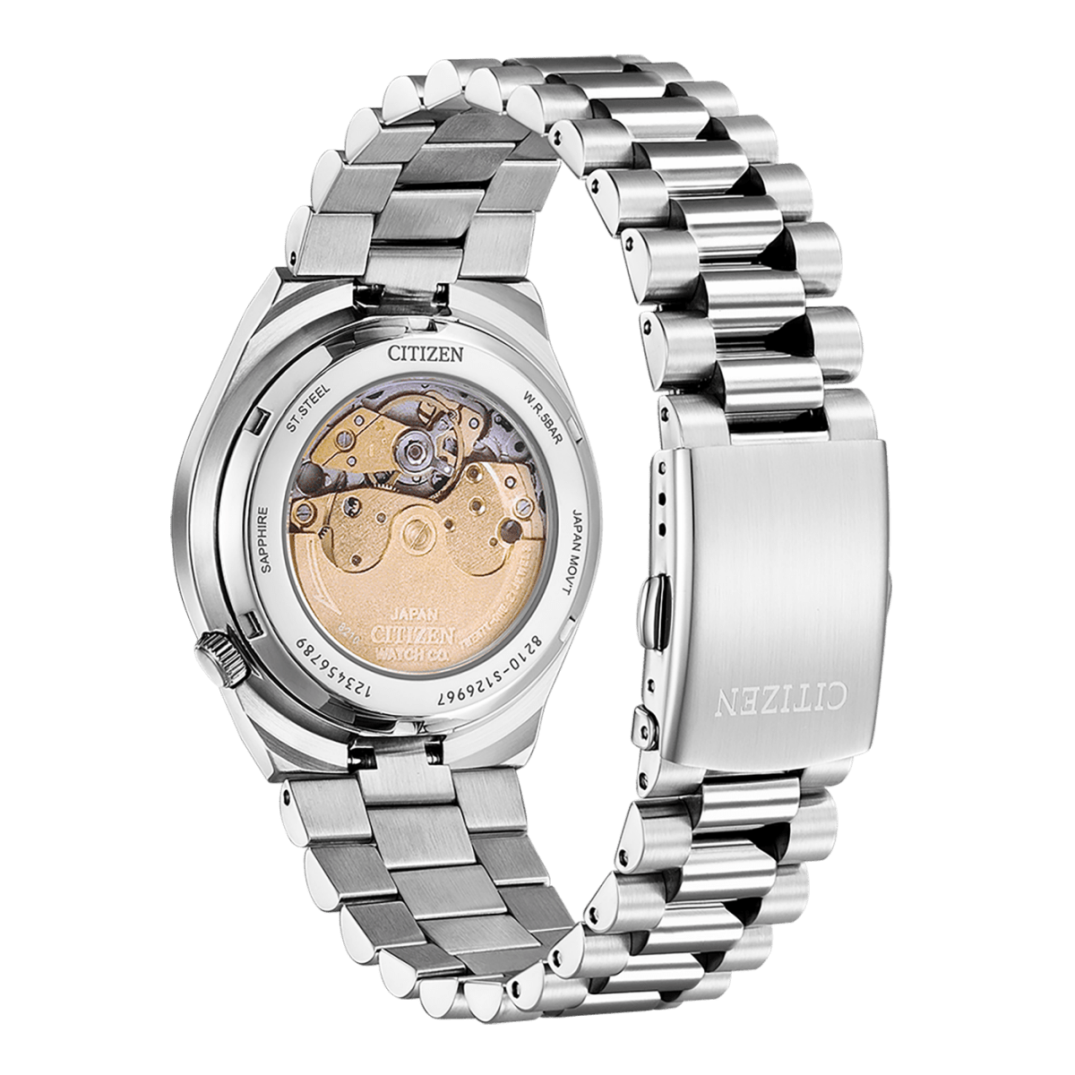 Montre CITIZEN Tsuyosa Automatique 40mm Acier Bleu Lagon - Citizen - Bijouterie TAMARA