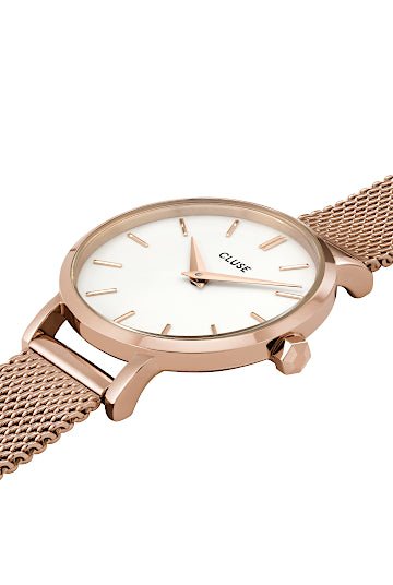 Montre CLUSE Boho Chic Petite Rose Dorée Blanc - Cluse - Bijouterie TAMARA
