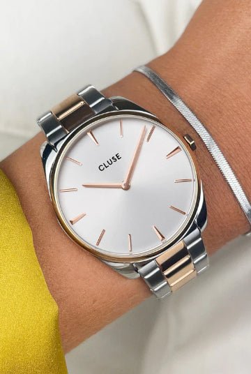 Montre CLUSE Féroce Bicolore - Cluse - Bijouterie TAMARA