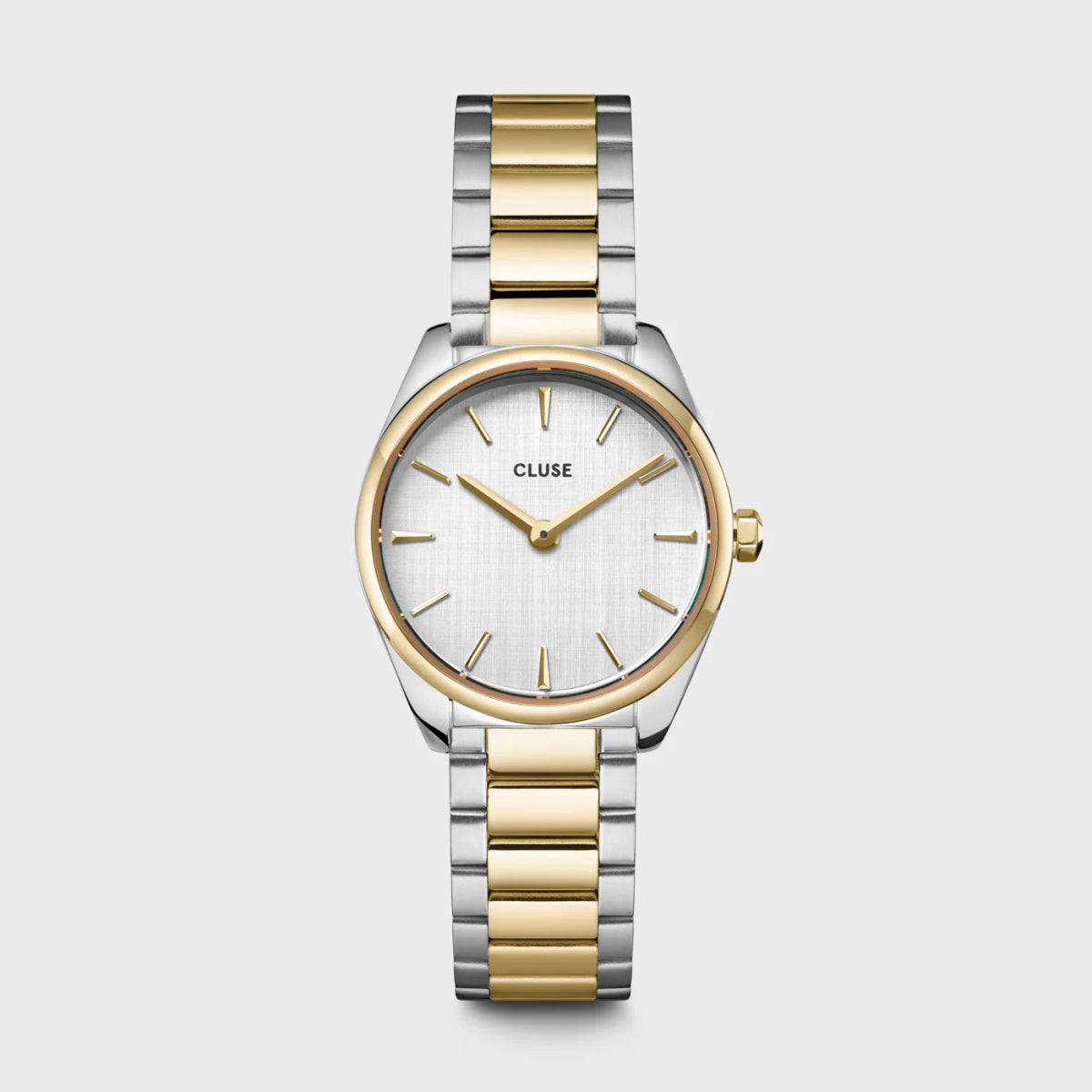 Montre CLUSE Féroce Mini Bicolore Acier dorée - Cluse - Bijouterie TAMARA