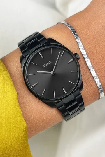 Montre CLUSE Féroce Petite Noire - Cluse - Bijouterie TAMARA