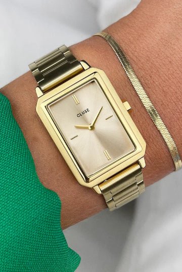 Montre CLUSE Fluette Dorée - Cluse - Bijouterie TAMARA