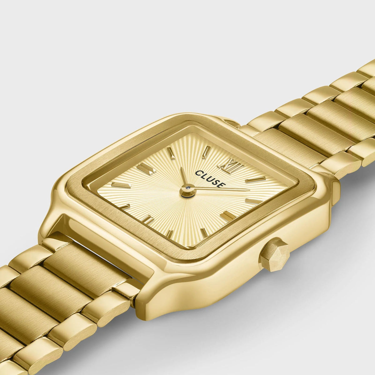Montre CLUSE Gracieuse dorée « Rayon de soleil » Acier - Bijouterie TAMARA