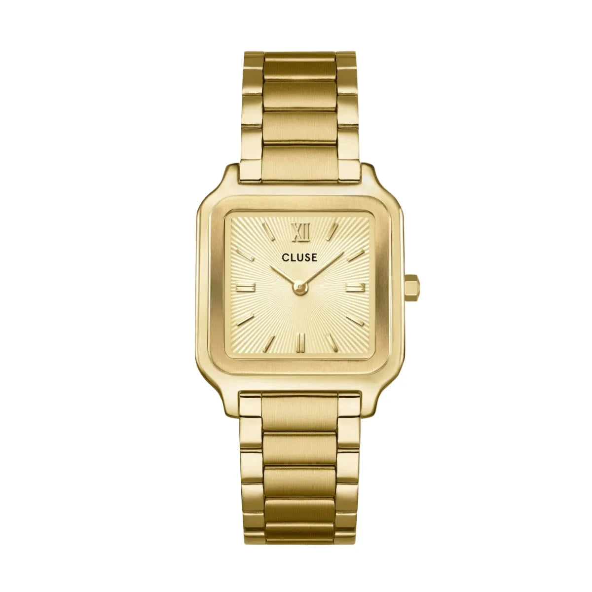 Montre CLUSE Gracieuse dorée « Rayon de soleil » Acier - Bijouterie TAMARA