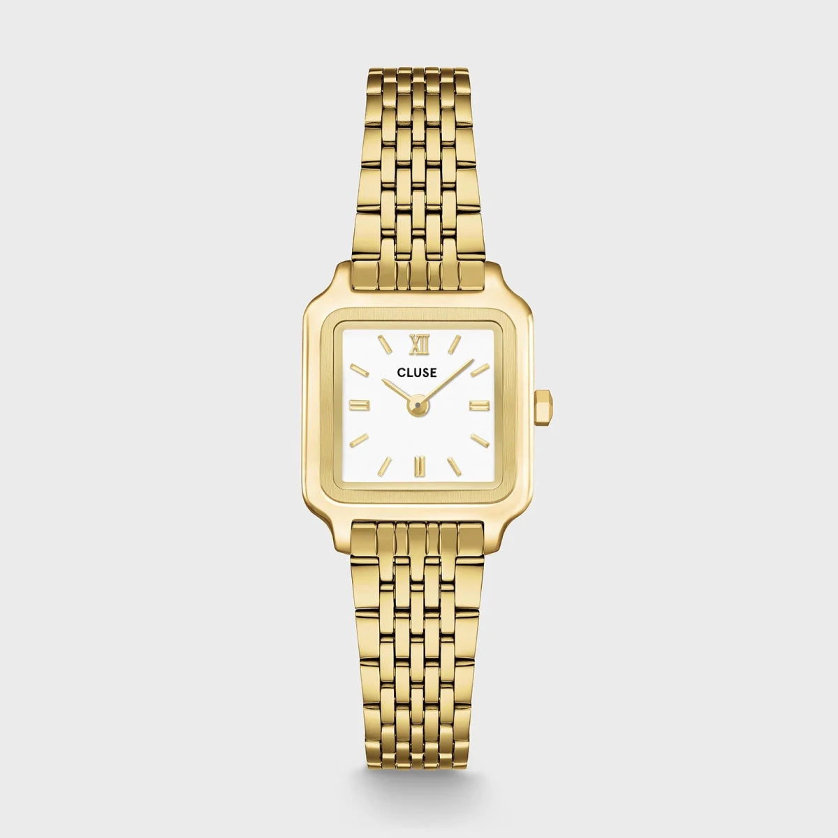 Montre CLUSE Gracieuse Mini Acier dorée Blanc - MONTRES - CW15506