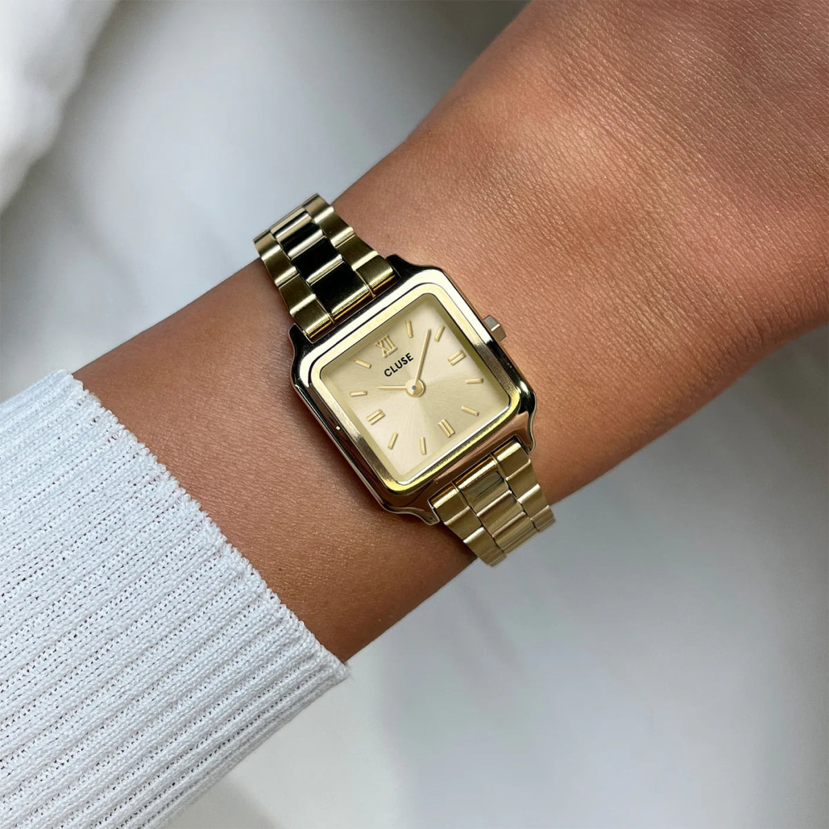 Montre CLUSE Gracieuse Mini Acier dorée - Bijouterie TAMARA