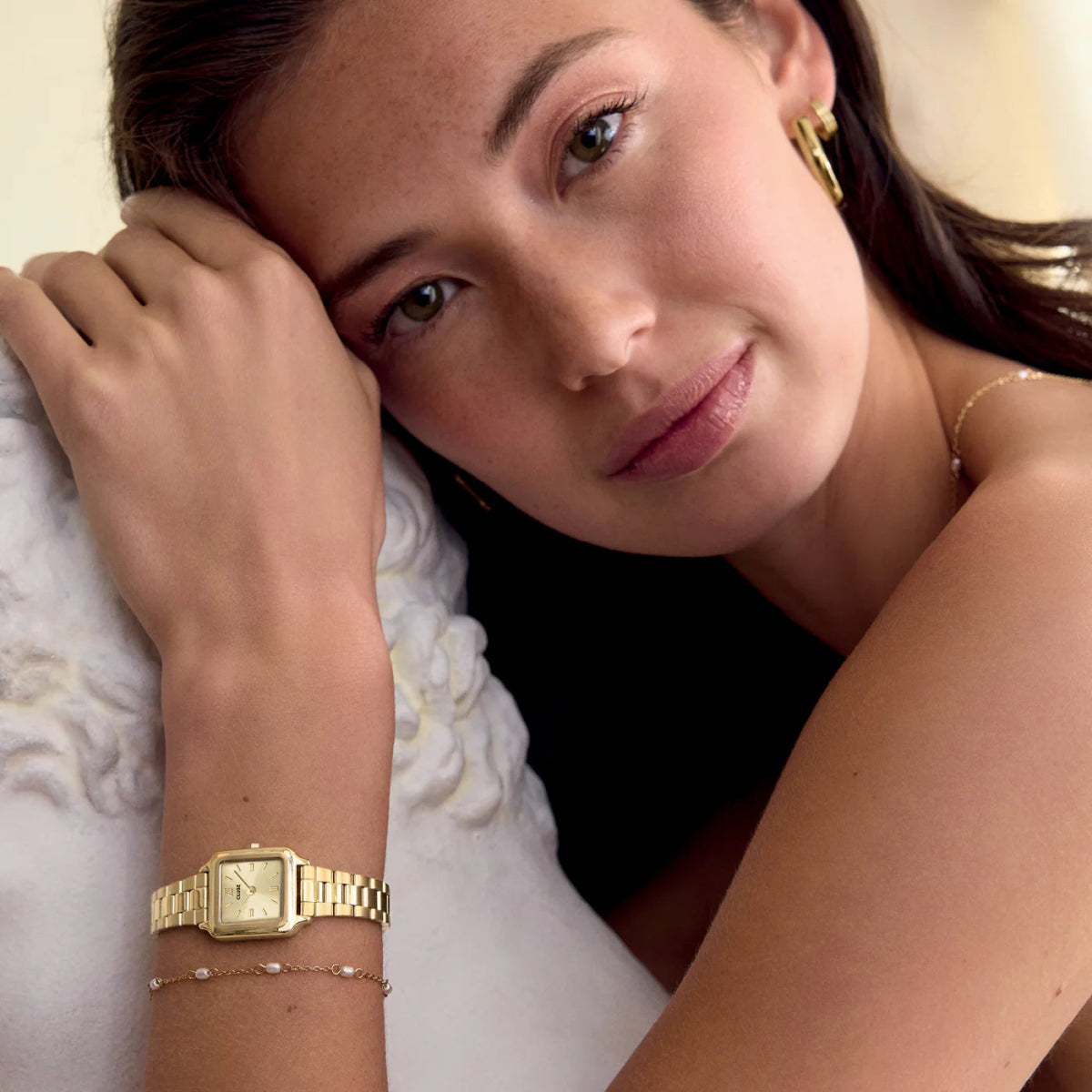 Montre CLUSE Gracieuse Mini Acier dorée - Bijouterie TAMARA