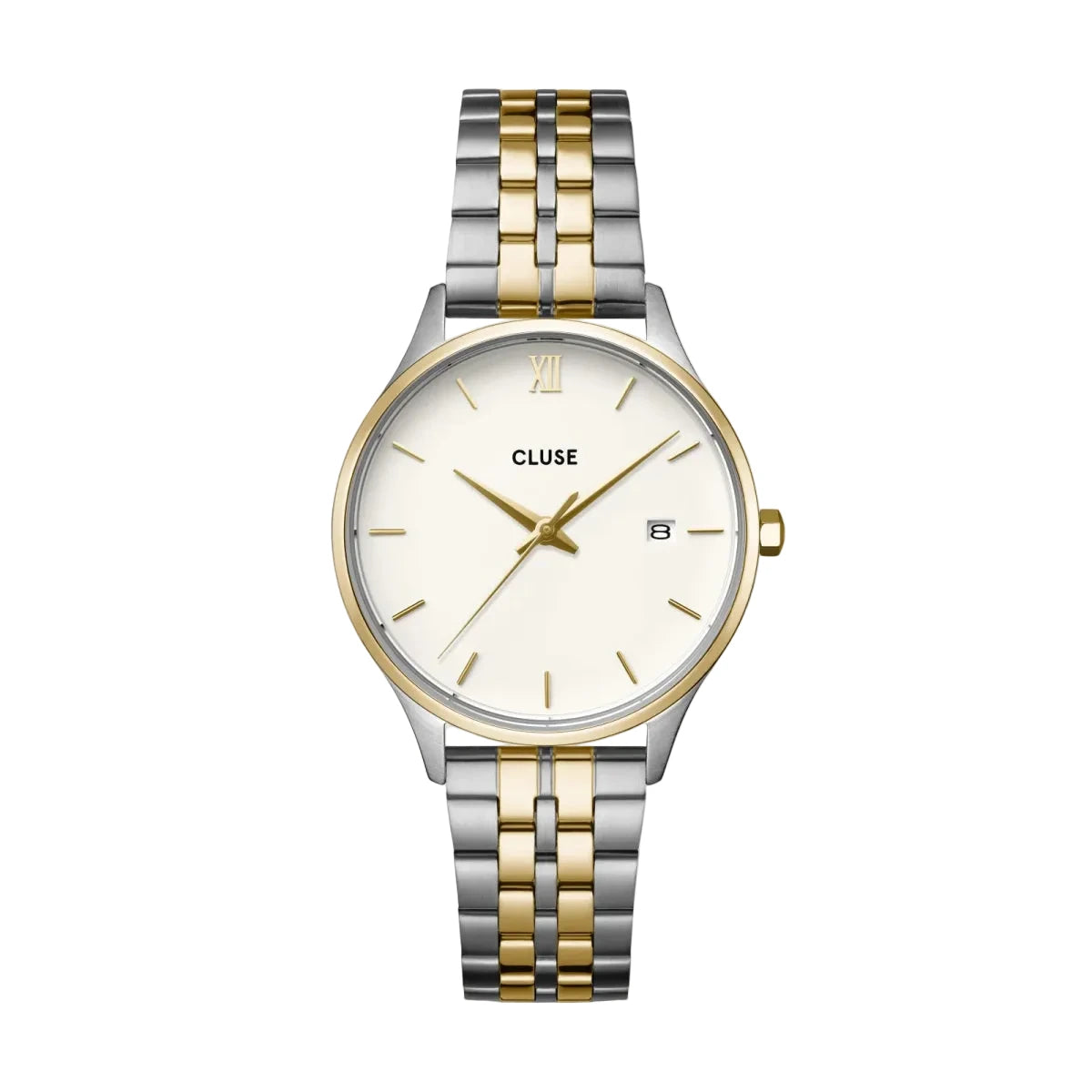 Montre CLUSE Minuit Date Bicolore - Cluse - Bijouterie TAMARA