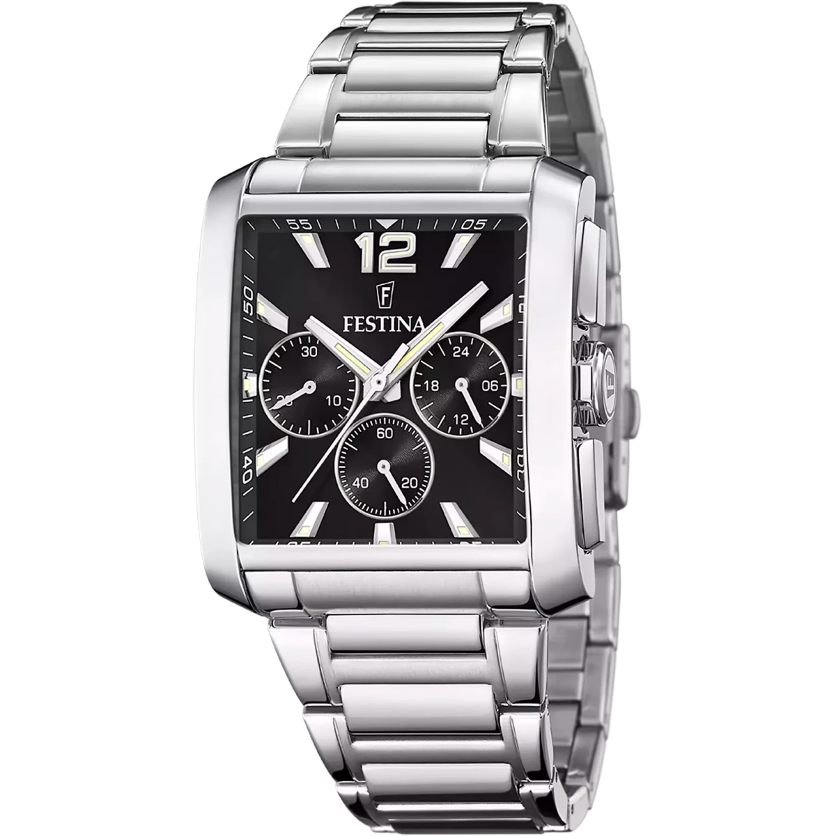 Montre FESTINA On the Square Noir Acier - MONTRES - F20635/4
