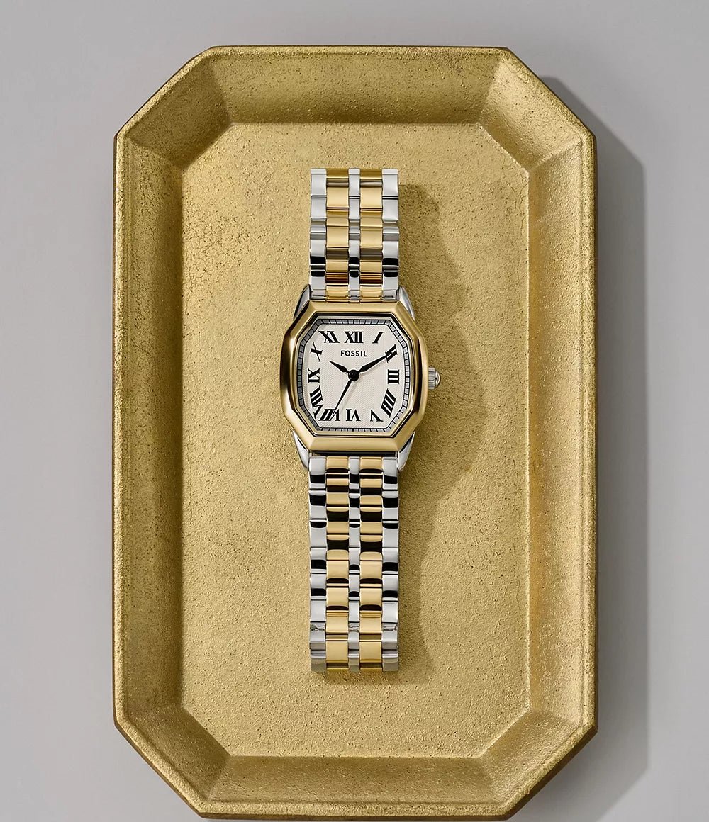 Montre FOSSIL Harlow Femme bicolore - Fossil - Bijouterie TAMARA