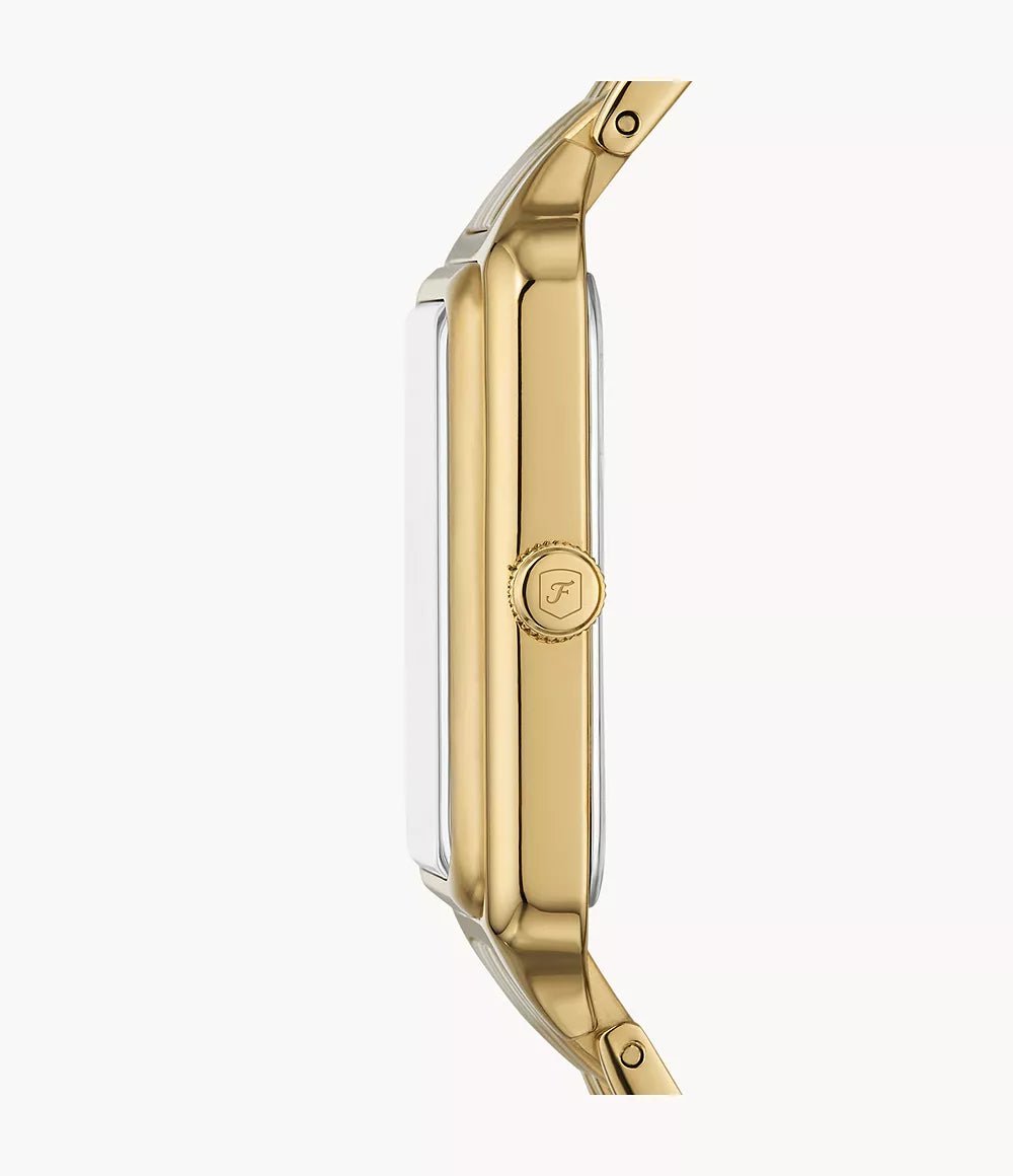 Montre FOSSIL Raquel dorée Nacre blanche - MONTRES - ES5304