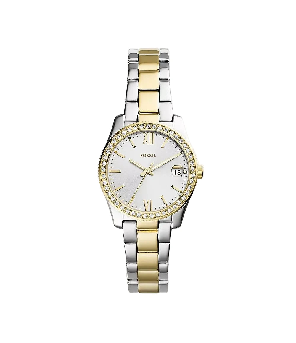 Montre FOSSIL Scarlette bicolore Brillants - MONTRES - ES4319