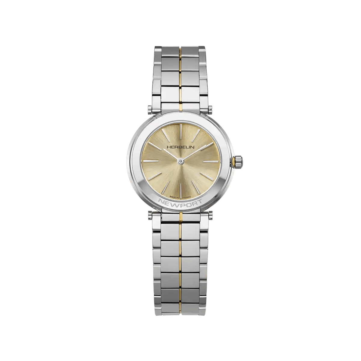 Montre HERBELIN Newport Slim femme Acier champagne - Herbelin - Bijouterie TAMARA