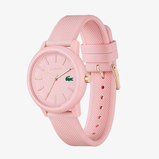 Montre LACOSTE 12.12 femme rose - Lacoste - Bijouterie TAMARA