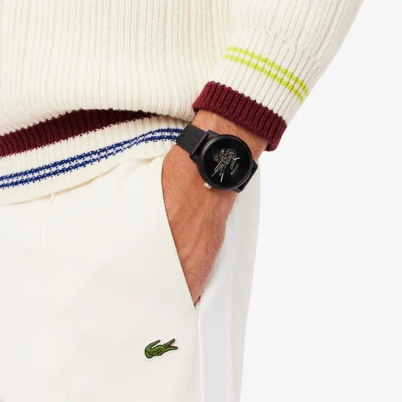 Montre LACOSTE Automatique squelette Noir - Lacoste - Bijouterie TAMARA