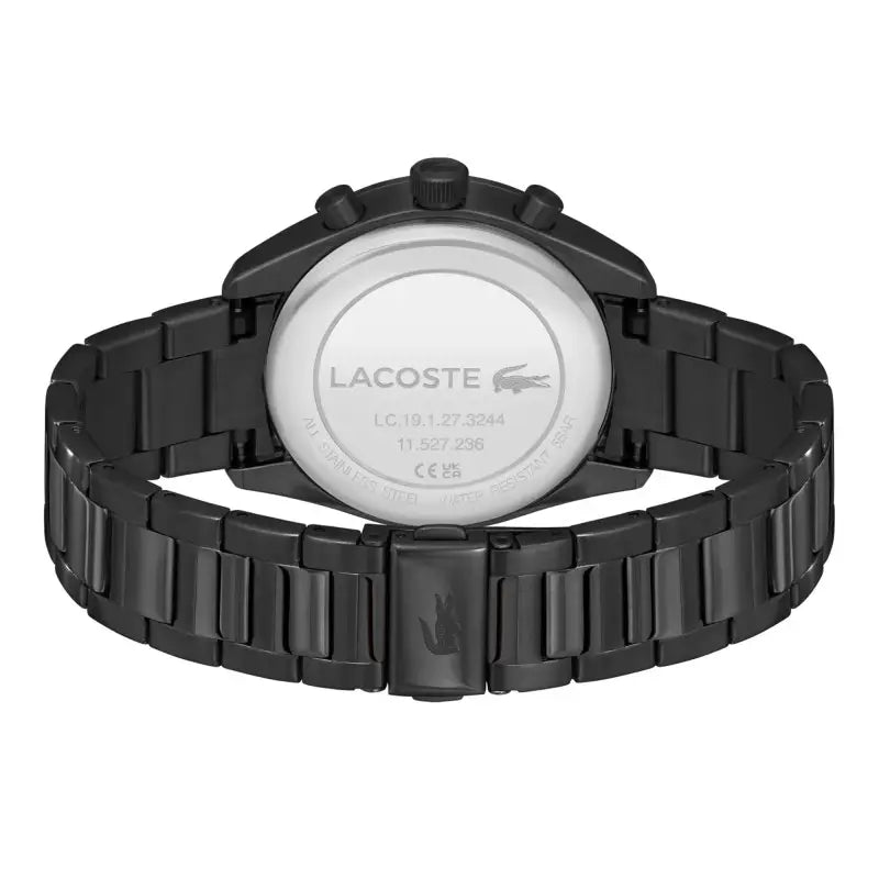 Montre LACOSTE Boston Chrono homme Noir doré - MONTRES - 2011476