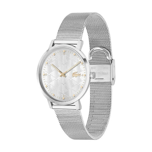 Montre LACOSTE Crocorigin femme acier - Lacoste - Bijouterie TAMARA