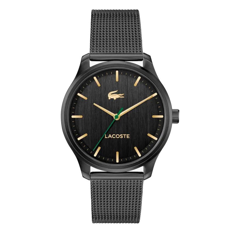 Montre LACOSTE Lisbon Acier Noir - Lacoste - Bijouterie TAMARA