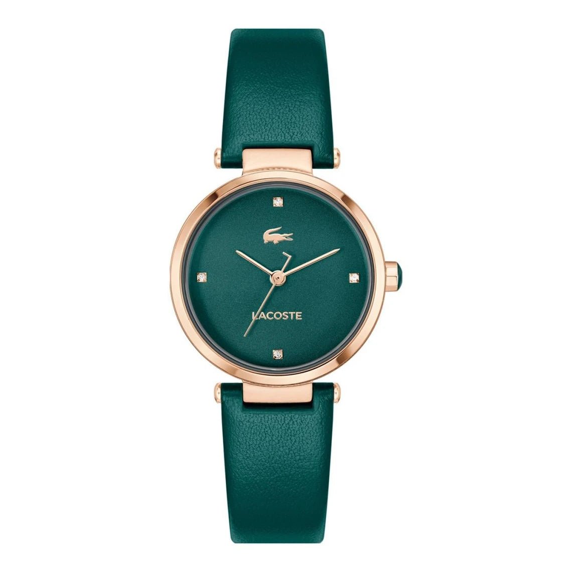 Montre LACOSTE Orca Rose dorée Vert - Lacoste - Bijouterie TAMARA
