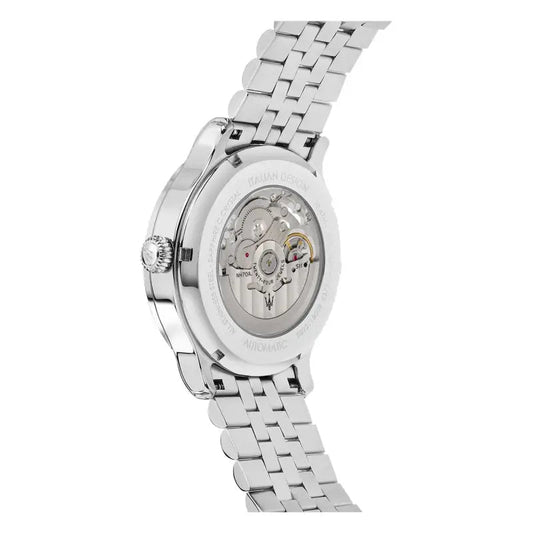 Montre Maserati Epoca Automatique acier bleue - Maserati - Bijouterie TAMARA