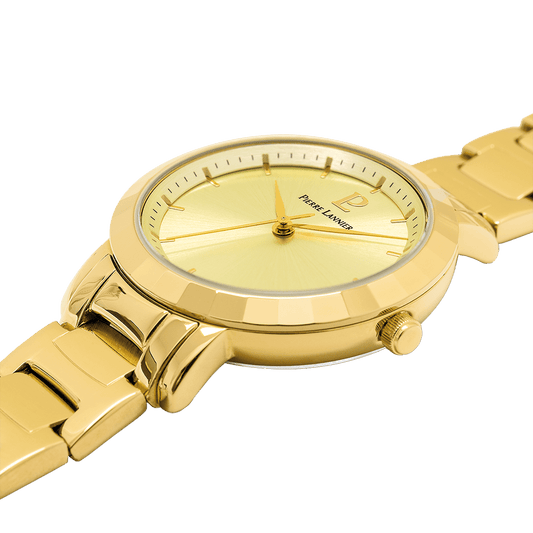 Montre Pierre Lannier Femme GALIERA Dorée - Pierre Lannier - Bijouterie TAMARA