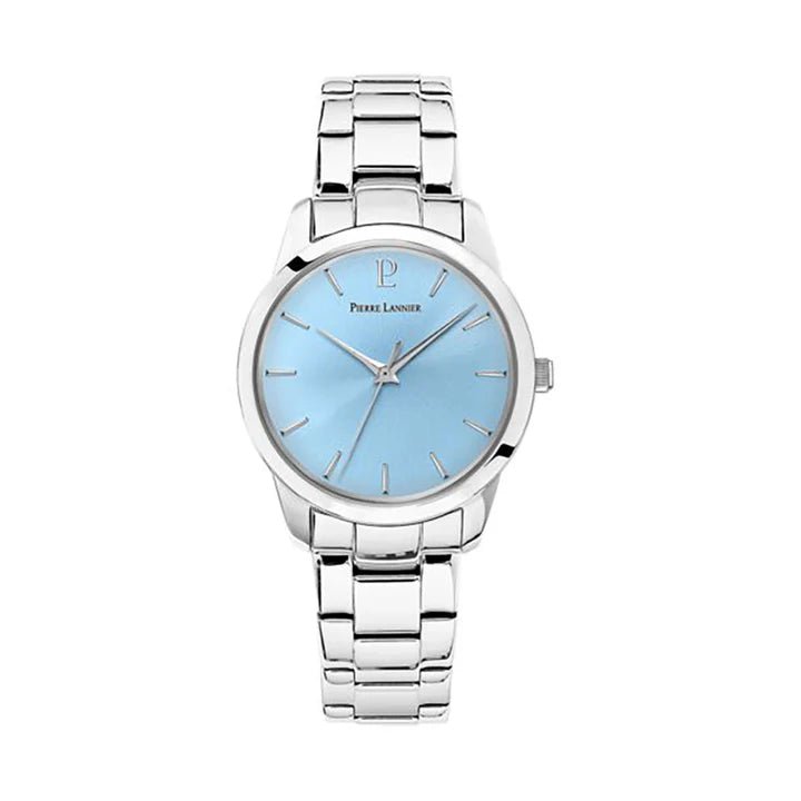 Montre Pierre Lannier Femme ROXANE Acier Bleu - Pierre Lannier - Bijouterie TAMARA
