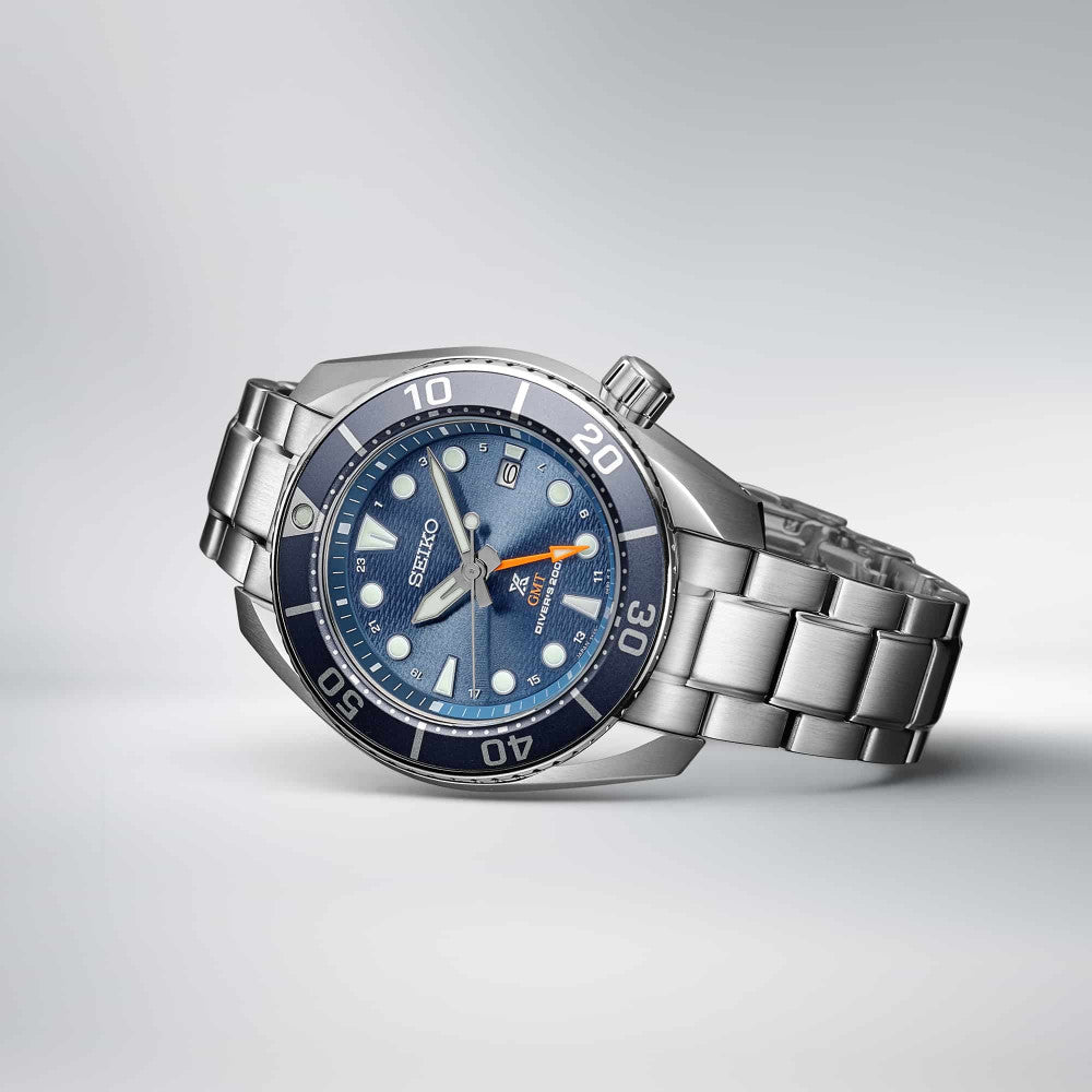 Montre SEIKO Prospex GMT Solaire SFK001J1 - Seiko - Bijouterie TAMARA