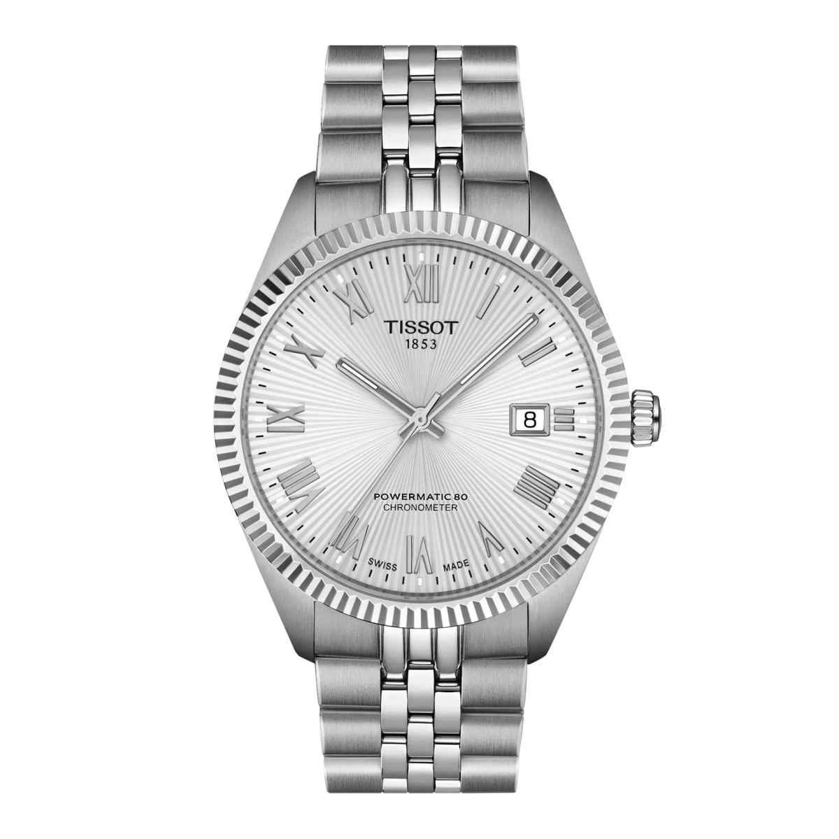 Montre TISSOT Ballade Automatique COSC Acier Argent 39mm - MONTRES - T1564081103300