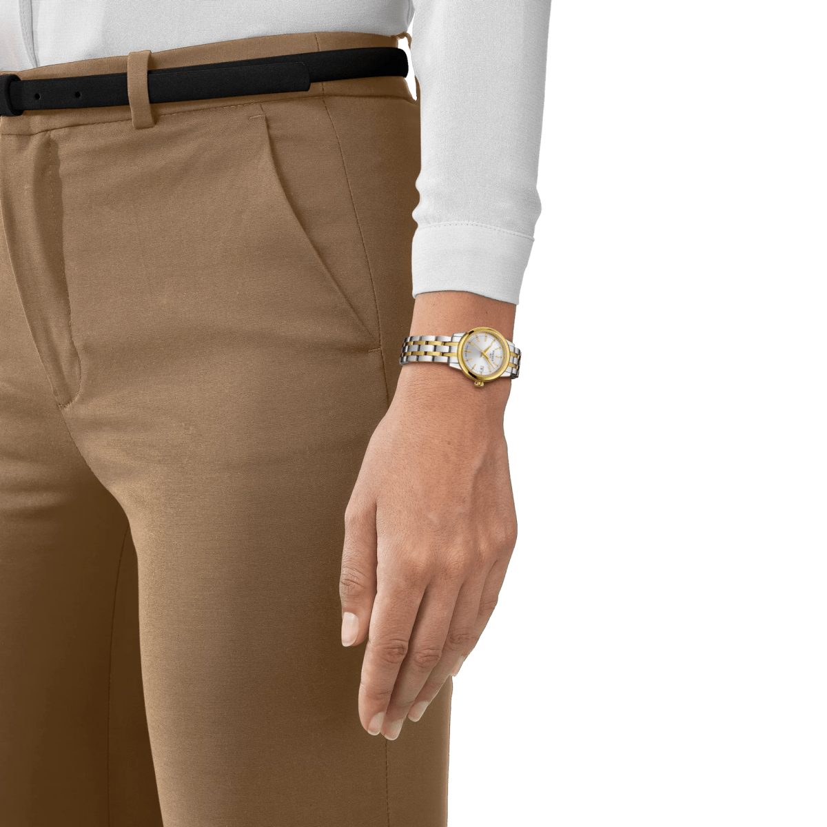 Montre TISSOT Classic Dream Lady Bicolore - Tissot - Bijouterie TAMARA