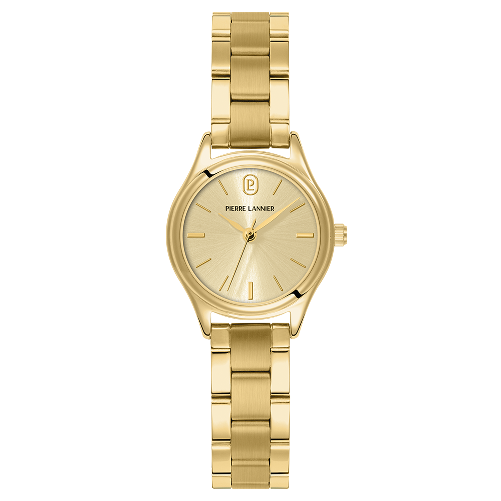 Montre Pierre LANNIER PYA Doré maillons doré