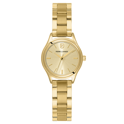Montre Pierre LANNIER PYA Doré maillons doré