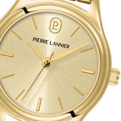 Montre Pierre LANNIER PYA Doré maillons doré