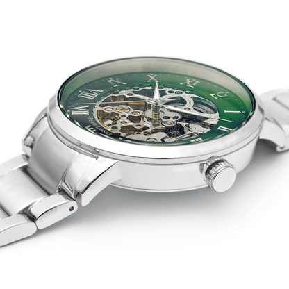 Montre Pierre Lannier Homme AUTOMATIC Acier Vert