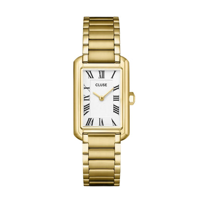 Montre CLUSE Belisenna Dorée Blanc