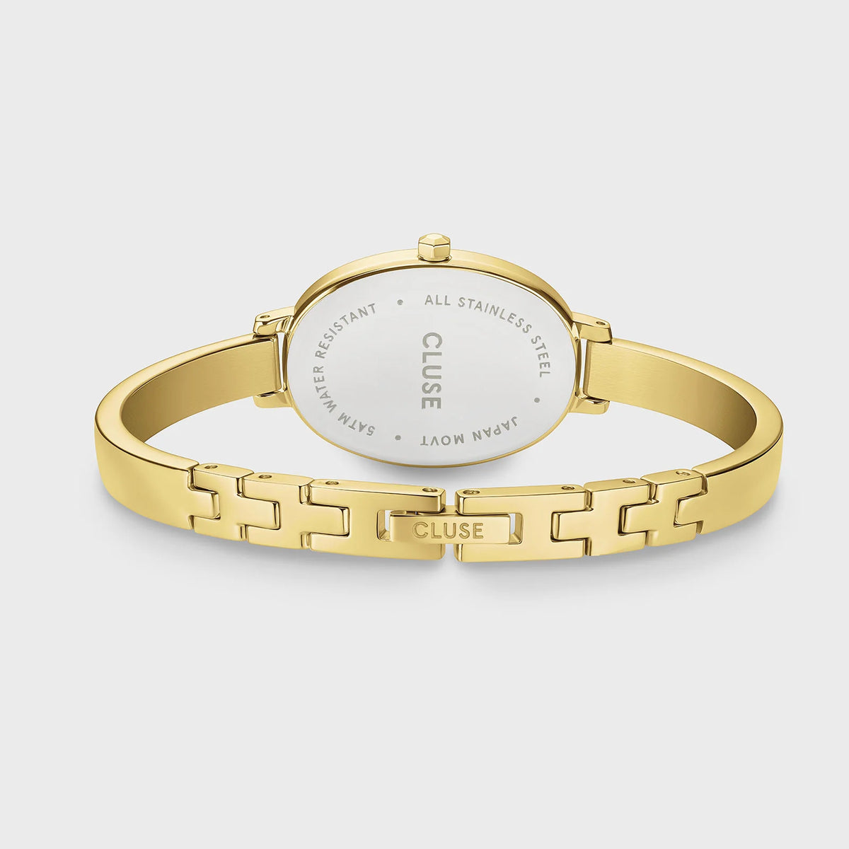 Montre CLUSE L'Ovale Dorée Blanc