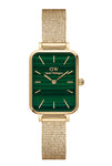Montre Daniel WELLINGTON Quadro Dorée Vert