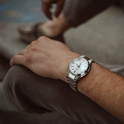 Montre CASIO EDIFICE Automatique Blanc EFK-100D-7AER