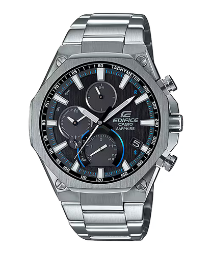 Montre CASIO EDIFICE Connectée Acier Noir EQB-1100D-1AER